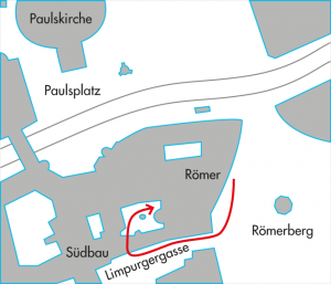 Wegführung: Tour 1 – Ämterausstellung